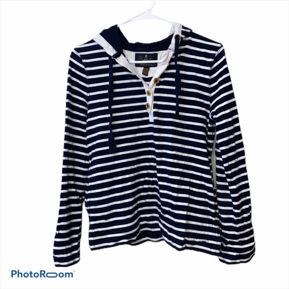 Ralph Lauren Blue Tag Striped Top S‎ Small